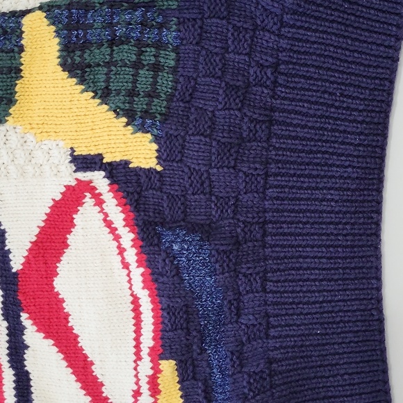 Vintage Nautica Handknit Men's Sweater size XL. - Picture 12 of 16